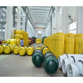 400L Carbon Steel Welded Liquid Chlorine Cylinder with Flange and Valve